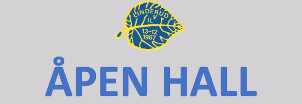 Åpen Hall i linderudhallen i høstferien